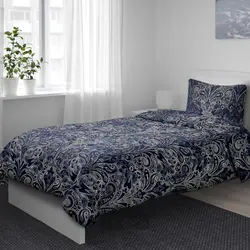 روکش لحاف و روبالشی ایکیا مدل IKEA LUNDBRÄKEN