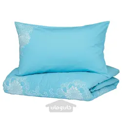 روکش لحاف و 2 عدد روبالشی ایکیا مدل IKEA TUVNARV