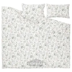 روکش لحاف و 2 عدد روبالشی ایکیا مدل IKEA TIMJANSMOTT