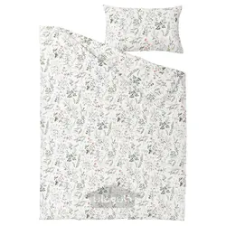روکش لحاف و روبالشی ایکیا مدل IKEA TIMJANSMOTT