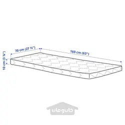 تشک فوم برای تخت کودک ایکیا مدل IKEA UNDERLIG
