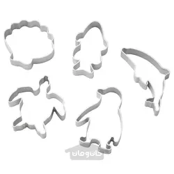 کاتر خمیر مدل سازی ست 5 عددی ایکیا مدل IKEA BLÅVINGAD