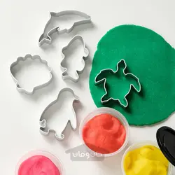 کاتر خمیر مدل سازی ست 5 عددی ایکیا مدل IKEA BLÅVINGAD