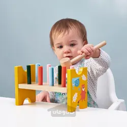 بلوک چکش اسباب بازی ایکیا مدل IKEA UPPSTÅ