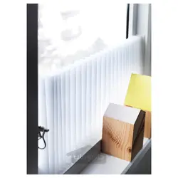 کرکره پلیسه دار ایکیا مدل IKEA SCHOTTIS رنگ سفید