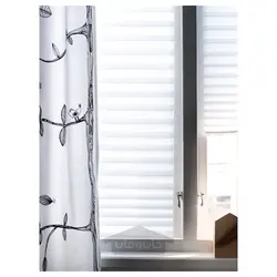 کرکره پلیسه دار ایکیا مدل IKEA SCHOTTIS رنگ سفید