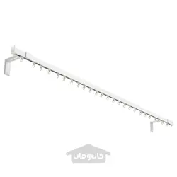 مجموعه تک شیار برای دیوار ایکیا مدل IKEA VIDGA رنگ سفید