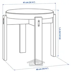 چهارپایه ایکیا مدل IKEA HOLMSJÖ