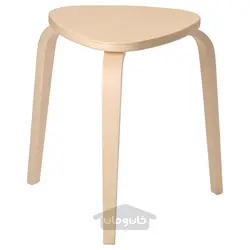 چهارپایه ایکیا مدل IKEA KYRRE رنگ توس