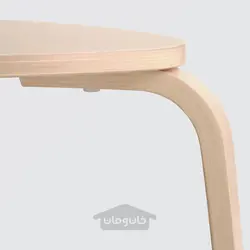 چهارپایه ایکیا مدل IKEA KYRRE رنگ توس
