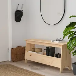 نیمکت با انباری ایکیا مدل IKEA PERJOHAN