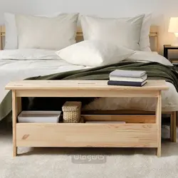 نیمکت با انباری ایکیا مدل IKEA PERJOHAN
