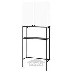ترکیب ذخیره سازی ایکیا مدل IKEA ENHET رنگ درب سفید
