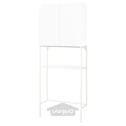 ترکیب ذخیره سازی ایکیا مدل IKEA ENHET رنگ درب سفید