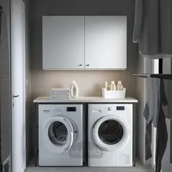 ترکیب ذخیره سازی ایکیا مدل IKEA ENHET رنگ درب سفید