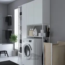 ترکیب ذخیره سازی ایکیا مدل IKEA ENHET رنگ سفید