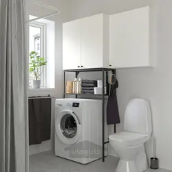 ترکیب ذخیره سازی ایکیا مدل IKEA ENHET رنگ درب سفید