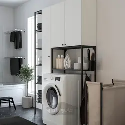 ترکیب ذخیره سازی ایکیا مدل IKEA ENHET رنگ آنتراسیت