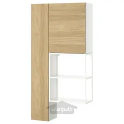 ترکیب ذخیره سازی ایکیا مدل IKEA ENHET رنگ سفید
