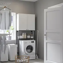 ترکیب ذخیره سازی ایکیا مدل IKEA ENHET رنگ درب سفید