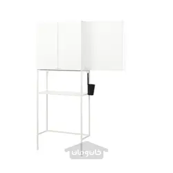 ترکیب ذخیره سازی ایکیا مدل IKEA ENHET رنگ درب سفید