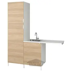 خشکشویی ایکیا مدل IKEA ENHET رنگ اثر بلوط اینهت