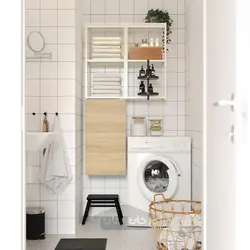 ترکیب ذخیره سازی ایکیا مدل IKEA ENHET رنگ سفید