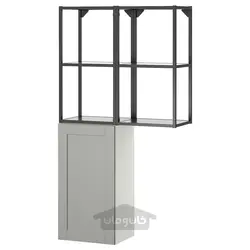 ترکیب ذخیره سازی ایکیا مدل IKEA ENHET رنگ آنتراسیت