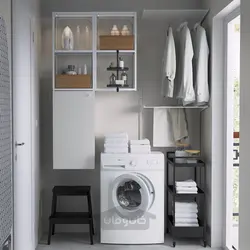 ترکیب ذخیره سازی ایکیا مدل IKEA ENHET رنگ سفید