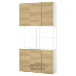 ترکیب ذخیره سازی ایکیا مدل IKEA ENHET رنگ سفید
