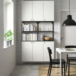 ترکیب ذخیره سازی ایکیا مدل IKEA ENHET رنگ آنتراسیت