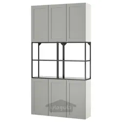 ترکیب ذخیره سازی ایکیا مدل IKEA ENHET رنگ آنتراسیت