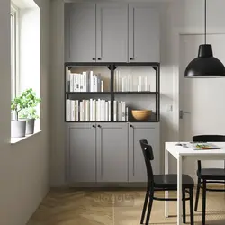 ترکیب ذخیره سازی ایکیا مدل IKEA ENHET رنگ آنتراسیت