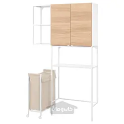 ترکیب ذخیره سازی ایکیا مدل IKEA ENHET رنگ سفید
