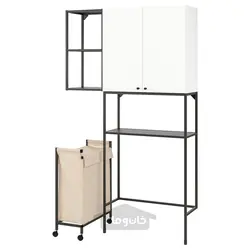 ترکیب ذخیره سازی ایکیا مدل IKEA ENHET رنگ آنتراسیت