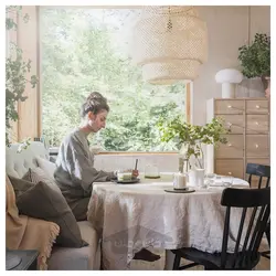 شمع معطر در شیشه ایکیا مدل IKEA ADLAD