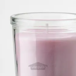 شمع معطر در شیشه ایکیا مدل IKEA LUGNARE