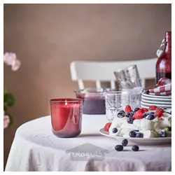 شمع معطر در شیشه ایکیا مدل IKEA STÖRTSKÖN