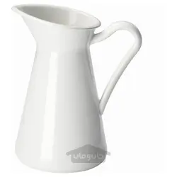 گلدان / کوزه ایکیا مدل IKEA SOCKERÄRT رنگ سفید