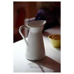 گلدان / کوزه ایکیا مدل IKEA SOCKERÄRT رنگ سفید