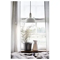 گلدان / کوزه ایکیا مدل IKEA SOCKERÄRT رنگ سفید