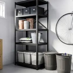 سطل درب دار ایکیا مدل IKEA KNODD رنگ خاکستری