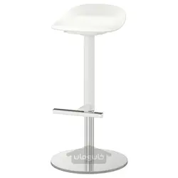 چهارپایه بار ایکیا مدل IKEA JANINGE رنگ سفید