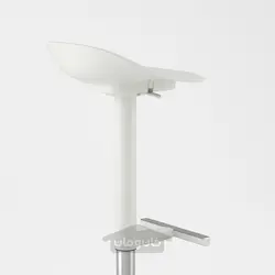 چهارپایه بار ایکیا مدل IKEA JANINGE رنگ سفید