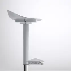 چهارپایه بار ایکیا مدل IKEA JANINGE رنگ خاکستری
