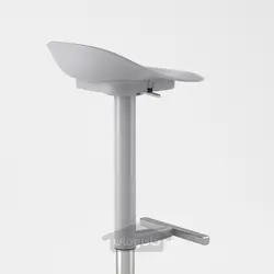 چهارپایه بار ایکیا مدل IKEA JANINGE رنگ خاکستری