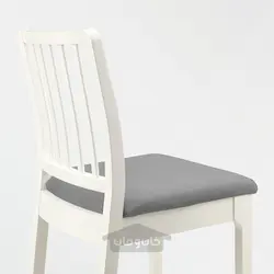 میز بار و 4 عدد چهارپایه بار ایکیا مدل IKEA EKEDALEN / EKEDALEN رنگ سفید