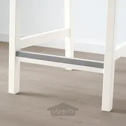 میز بار و 4 عدد چهارپایه بار ایکیا مدل IKEA EKEDALEN / EKEDALEN رنگ سفید