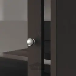 نیمکت تلویزیون با پایه ایکیا مدل IKEA HAVSTA رنگ قهوه ای تیره