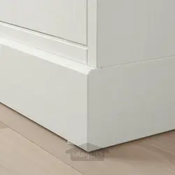 نیمکت تلویزیون با پایه ایکیا مدل IKEA HAVSTA رنگ سفید